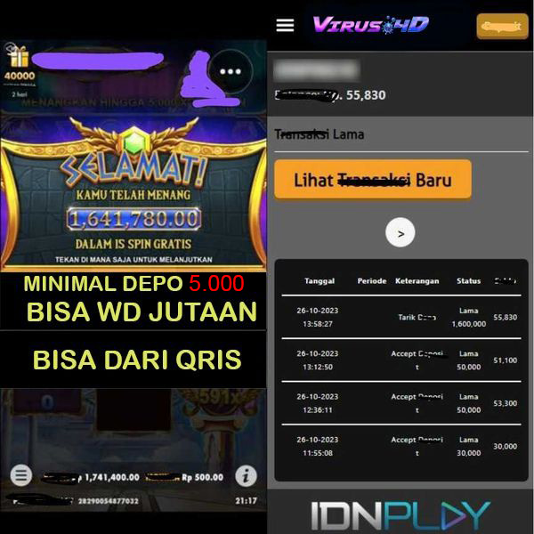 Judi Online: Virus4D, Bandar Slot Casino, dan Togel Online No 1 di Indonesia